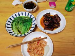 炝生菜-鑫小城故事·砂锅·排骨藕汤(兴业路店)