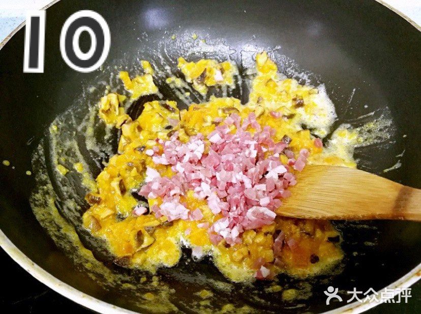 初秋养生食谱·蟹黄豆腐南瓜羹