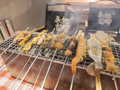 -生火火·地摊小炉子烧烤自助.鲜切牛羊肉(龙湖北城天街店)