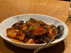 茄子烧年糕-宁波柏悦酒店·钱湖渔港