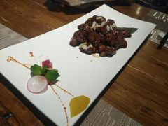 黑蒜子牛肉粒-陆壹捌餐厅(五大道店)