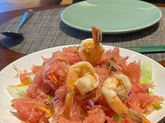 柚子虾沙拉-mango tree芒果树泰国餐厅(青岛万象城店)