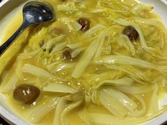 鸡汁栗子扒白菜-小大董·烤鸭(五棵松店)