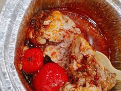 烤脑花-宝记烧烤·碳锅羊肉·羊蝎子火锅·夜食社(文体路创始店)