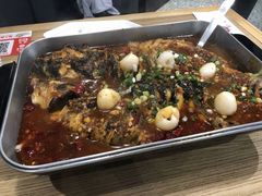 荔枝香辣清江鱼-鱼酷活鱼烤鱼(梅江印象城店)