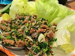 泰式牛肉粒生菜包-摩登有记·新派泰国菜(银钻广场店)