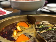 红+野生菌大锅-小天鹅火锅·一线江景洪鼎旗舰店(洪崖洞店)