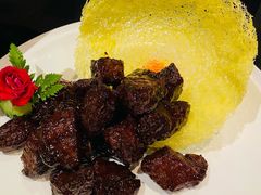 蜜汁黑椒牛肉粒-上海1号私藏菜(静安店)