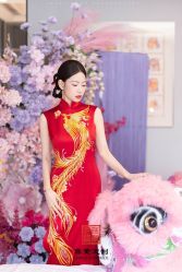 -藤薰定制中式嫁衣礼服旗袍店