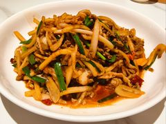 虾酱白菜炒扇贝-山东宾馆·齐鲁苑餐厅