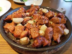 特色烤梅肉-船歌·鱼水饺青岛菜(金狮广场店)