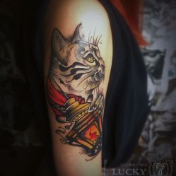 -幸运7纹身刺青Lucky7tattoo