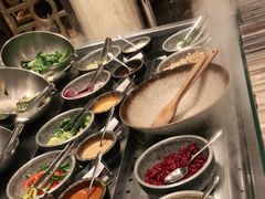 自助调料区-万达瑞华酒店美食汇自助餐厅(楚河汉街店)