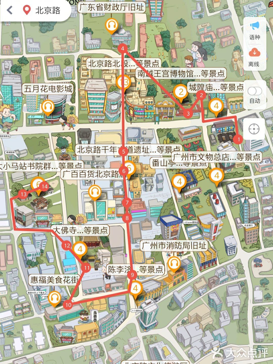 📍北京路吃喝玩乐攻略｜✔️附路线图
