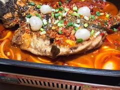 -坂上烧铁板鮰鱼(和谐广场店)