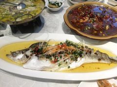 清蒸海鲈鱼-阿英煲(凉城路店)