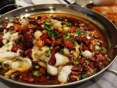 椒麻黑鱼片-金哥私房菜馆(张府园总店)