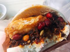 蛋菜夹馍-老马家马蓉蛋菜夹馍·腊牛肉夹馍(回民街店)