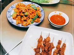 -土灶台东北大块肉烧烤(风景城邦店)