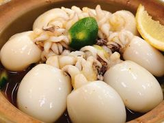 白灼墨鱼仔-天宝食坊·啫啫煲大排档(西华路店)