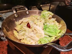 杭风香锅卷心菜-绿茶餐厅(华联万柳店)