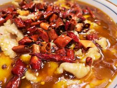 水煮肉片-付掌柜在成都·热炒砂锅集(金禾店)