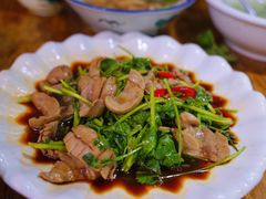 香菜拌猪腰-聪辉同安老美食饭店(大元路店)