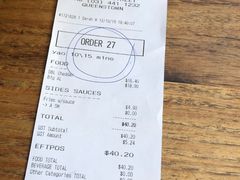 账单-Fergburger(皇后镇店)