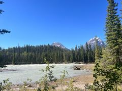 -阿萨巴斯卡瀑布观景点