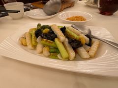 淮山银杏炒幼芦笋-利苑酒家(合景国际金融广场店)