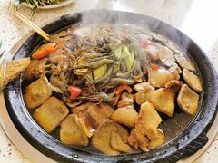 野生河虾-苗家特色土烙锅·老字号