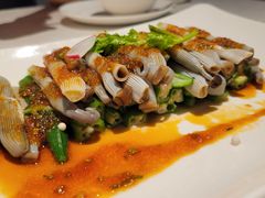 秋葵拌沙虫-黑明餐厅(白鹭洲店)