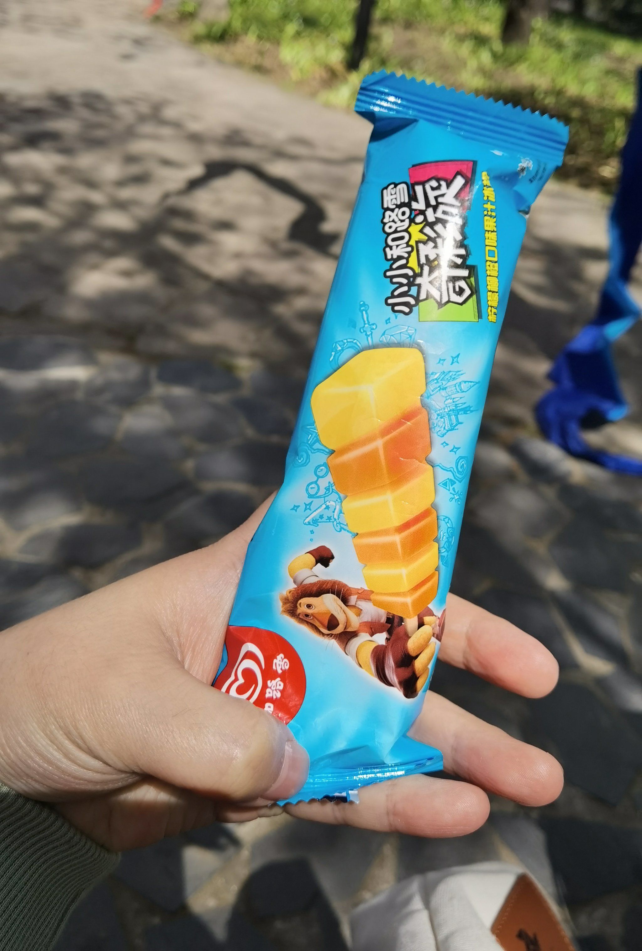 小小和路雪奇彩旋,这款雪糕其实是从小吃到大的哦.