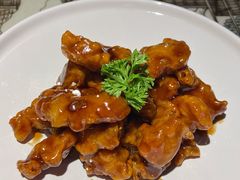 雪花糖醋里脊-绿茶餐厅(汇悦大融城店)