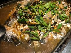-探鱼·鲜青椒爽麻烤鱼(广州花都来又来店)