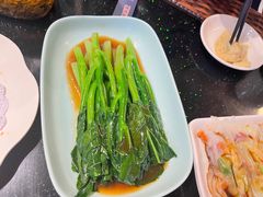 蚝油芥兰-香港威特瑞茶餐厅(小白楼音乐厅店)