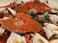 葱油梭子蟹-健眺小海鲜(临海后山店)