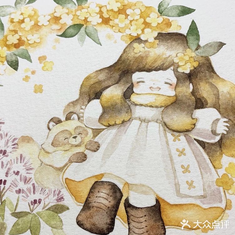 住在童话世界🏙️中的小女孩