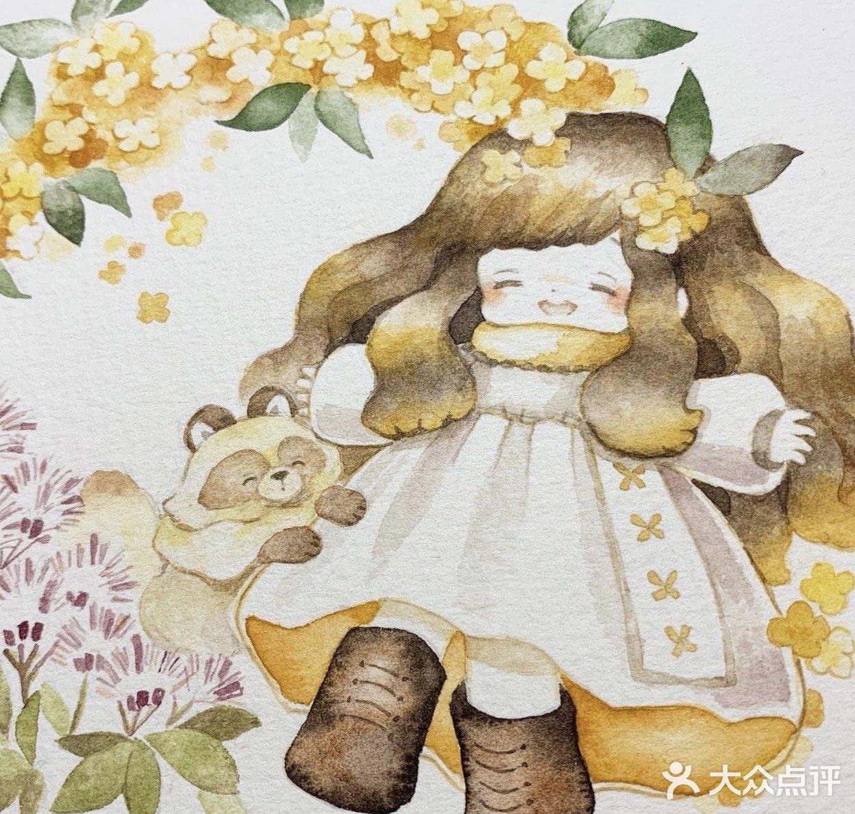 住在童话世界🏙️中的小女孩