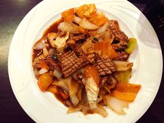 爆炒腰花-功夫餐厅