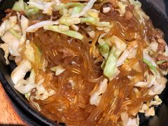 铁板肉沫水晶粉-九毛九西北菜(百信广场店)