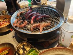 -草家酱蟹炭火烤肉店(珲春南路一店)