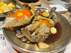 -草家酱蟹炭火烤肉店(珲春南路一店)