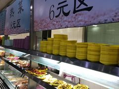 自助取餐区-清华澜园教工餐厅