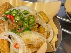 油淋炸鸡块-富乐满韩国正宗炸鸡韩国料理(虹泉路店)