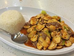 鲜菇牛肉饭-旺角宝港式茶餐厅(寮步店)