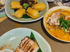 脆炸软壳蟹配泰皇古法咖喱-CHINCHIN 青青·泰国料理(万象食家店)