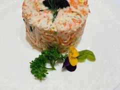 堪察加帝王蟹蟹肉沙拉-马克西姆俄罗斯餐厅(通亚街店)