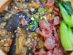 腊肠茄子煲仔饭-煲仔皇腊味煲仔饭(经四万达店)