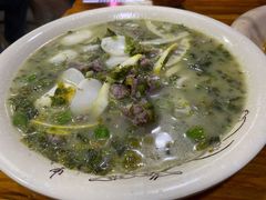 雪菜笋丝鲜牛肉年糕-何永光123鲜牛肉馆(1号店)